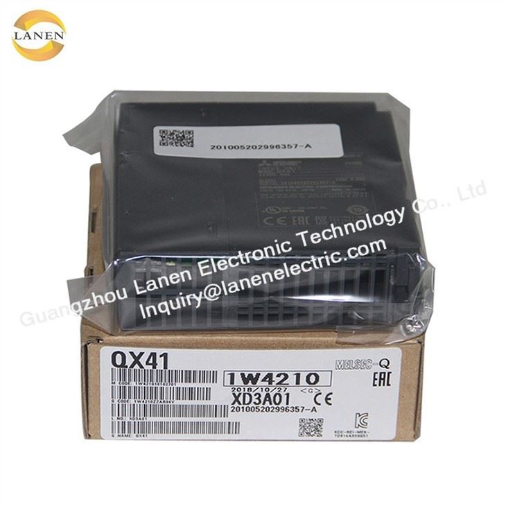 Bộ điều khiển PLC Mitsubishi QX41 Q Series Mô-đun I / O đầu vào 24VDC 32 LƯU Ý Tích cực chung